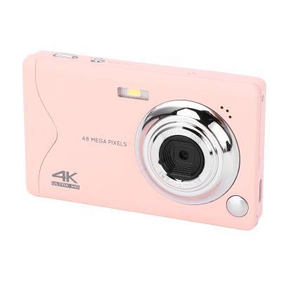4K Digital Camera for Photography, 48MP Auto Focus Vlogging Camera with 3 Inch TFT Screen, 16X Digital Zoom, Selfie & Fill Light Function, Built in Microphone, for Teens Adults