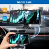 Carplay Screen for Car,10.26" HD IPS Wireless Portable car Stereo for Apple Carplay&Android Auto,Car Audio Receivers with 4K Dash Cam/1080P Rear Camera,GPS Navigation,Mirror Link,FM,Voice Control view 4