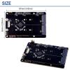 GeeekPi N21 PCIe to Dual M.2 HAT NVMe SSD PCIe Peripheral Board for Raspberry Pi 5, Support 2230/2242/2260/2280 NVMe SSDs view 4