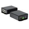 PROCET Gigabit PoE++ Injector 90W, IEEE802.3 af/at/bt Compliant 10/100/1000Mbps Industrial PoE Adapter with Wide Temp -40F to 149F, 6KV Surge Protection, 50-5V DC Jack/ 2PIN Input, PT-PSE109GBRO-D view 1