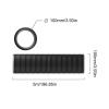 ruehalf 4/6 in Marine Blower Hose Marine Exhaust Hose, Galley or Dryer Vent Hose Conduit Hose Marine Blower Hose Flexible PVC Black Conduit Hose(100mm x 5m) view 2