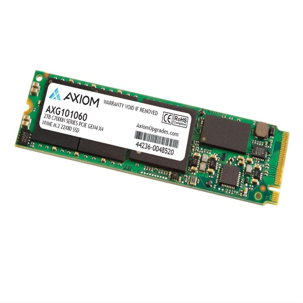 Axiom AXG101060 2TB C7000N Series PCIE GEN4X4 NVME M.2 TLC Compatible with SSD - TAA COMPLIAN