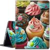 CGFGHHUY for iPad Pro 13 inch Case 2024 M4 Lightweight Protective PU Leather Smart Stand Cover with Auto Wake Sleep Case for iPad Pro 13 inch 7th Generation 2024 - Sweet Foods view 1