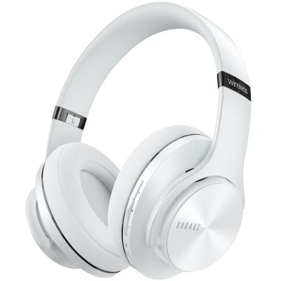 DOQAUS Bluetooth Headphones Over Ear, 90H Playtime, 3 EQ Modes, HiFi Audio, ENC Mic, Reinforced Durable Frame & Soft Earpads for Extended Wear, Phone, PC, Travel