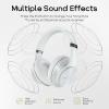 DOQAUS Bluetooth Headphones Over Ear, 90H Playtime, 3 EQ Modes, HiFi Audio, ENC Mic, Reinforced Durable Frame & Soft Earpads for Extended Wear, Phone, PC, Travel view 3