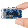 3 Pack Pro Micro Board Module at mega 32U4 5V 16MHz USB Programming Development Board Micro-Controller Compatible with Ar duino IDE (with Pin Header) view 2