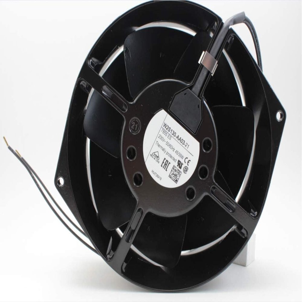 DTGPESWRF AC230V 39/45W 2-Wire 172x150x51mm 172mm Inverter Cooling Fan W2S130-AA03-21