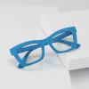 Oprah Style Square Reading Glasses Blue Light Blocking for Women Ladies Computer Readers Z05 (blue, 2.75, x) view 2