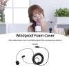 ciciglow Lavalier Microphone, Lapel Mic Clear Voice Less Noise with Clip, Windproof Foam Cover, Type C Plug for Cell Phone PC Tablet 9.8ft view 2