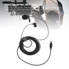 ciciglow Lavalier Microphone, Lapel Mic Clear Voice Less Noise with Clip, Windproof Foam Cover, Type C Plug for Cell Phone PC Tablet 9.8ft view 4
