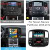 12.1 inch Vertical Screen T-Style Car Radio for Nissan Navara Pathfinder 2008-2012 Carplay Multimedia Player GPS Navigation Stereo (6-128GB) view 2