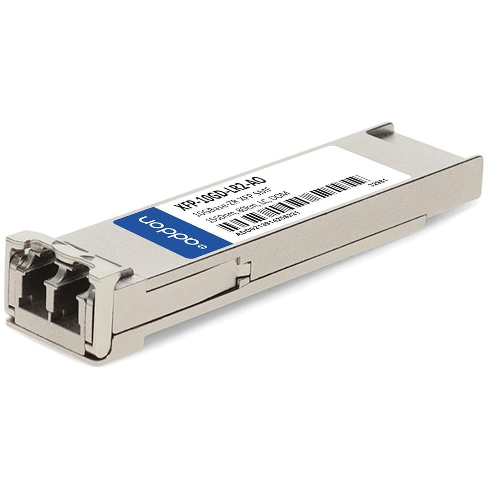 Addon XFP-10GD-LR2-AO MRV XFP-10GD-LR2 Compatible TAA Compatible with Compliant 10GBASE-ZR XFP TRANSCEIVER (SMF