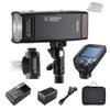 Godox AD200 Pro AD200Pro Strobe Pocket Flash for Nikon Camera, 200W TTL 1/8000s HSS and Godox XProII-N Flash Trigger, 500 Full Power Flashes, Bare Bulb/Speedlite Fresnel Flash Head Monolight view 1