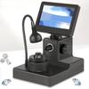 Diamond Girdle Viewer, 4.3" LCD Digital Micrscope, 50-1000X Magnification, with LED Fill Light, Accurate Identification, for Diamond Inscription Viewer view 1