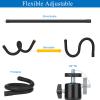 Webcam Stand for Desk,Camera Stand Desk Webcam Mount Clamp Clip,50cm Gooseneck Arm for Logitech Webcam C920/C920S/C920x/C922/C922x/C925e/C930/C930e/C615/C960/BRIO 4K/NexiGo N60/iPhone/Ring Light view 4