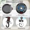 4 Pack Heavy Duty Tie Down Suction Cups, Strong Camping Suction Cup with Hook for Securing Tent Tarp, Twist-Lock Vacuum Anchors for Car Mount view 2