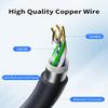 AstroniSync Cable for Starlink Gen 3 - Waterproof, Fast, and Stable Replacement Cable for Starlink Gen 3 Rectangular Antenna.(Includes Cable Protector and Wall Grommet) (75ft) view 4