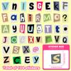 108 Pcs Alphabet Stickers Glow in The Dark, Vinyl Letters A-Z Water Bottle Sticker Pack for Teens, Waterproof Skateboard Laptop Decals for Adults Kids Girls Boys view 2