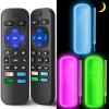 (3+2 Packs) Replacement Remote Control for Roku with Soft Silicone Case, Universal Remote for TCL Roku/Hisense Roku/Onn Roku/Westinghouse Roku/Philips Roku Smart TVs (Not for Roku Stick/Box) view 1
