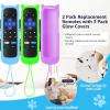 (3+2 Packs) Replacement Remote for Roku TV with Soft Silicone Protective Cover(All can Glow in The Dark), Universal Remote Control Compatible with TCL/Hisense/Sharp/Philips/Onn/Element Roku TV view 2