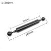 DirectNine Basics Ball Mount Bracket Buttely Clamp for Diving Underwater Photography Torch - (Color: L245MM) view 2