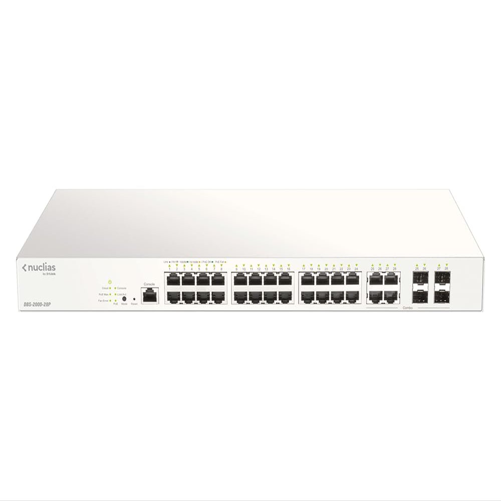 D-Link 28-Port Nuclias Cloud-Managed Switch