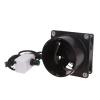 QIXIAMO USB Adjustable Speed Solder Smoke Absorber Fume Extractor Fan Pipe Duct Exhuast Fan with Pipe Tube Ventilation Fan, 7x7cm view 1