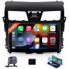 Naifay Android Car Radio for 2013 2014 2015 Nissan Altima with Wireless CarPlay Android Auto, 2+32G 10.1 inch IPS Touch Screen Car Stereo for Nissan with Bluetooth/FM/GPS/WiFi/SWC/Split Screen/Camera view 1