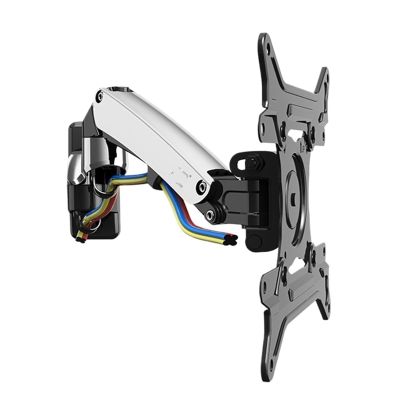 AVXANKTG F300 Gas Spring 360 Degree 30-40 Inch TV Wall Mount LCD Monitor Stand Aluminum Mirror Polished Arm(Siliver)