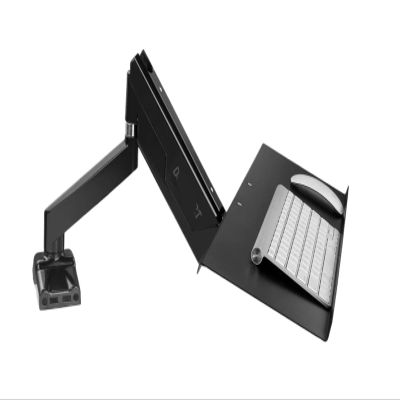 CUFTOBJM Keyboard Tray with VESA Mounting Holes 100x100mm for DIY Stand Work Keyboard Stand with Monitor Stand Arm Fixed(Desktop Stand Type)