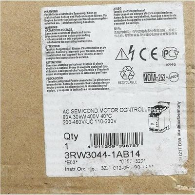 3RW3044-1AB14 3RW30441AB14 Sealed in Box 1 Year Warranty