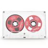 Reel to Reel Blank Cassette Tape, Normal Bias 50 Minutes Recording Tape, for Music Recording (Red) view 1