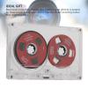 Reel to Reel Blank Cassette Tape, Normal Bias 50 Minutes Recording Tape, for Music Recording (Red) view 2
