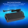 12V 12.5A AC/DC Power Adapter, 12V Power Supply 3Pin Charger with Over Current Heat Shell, 100240V 50 / 60Hz AC/DC Plug view 3
