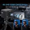 zowietek 4K POV Camera PoE, ZowieCAM, Webcam, Simultaneously HDMI & SDI Output, RTSP/RTMP(s)/SRT, Standalone Live Streaming to YouTube/Twitch for Webcast, Meeting, Teaching & Gaming (M12 AF) view 4