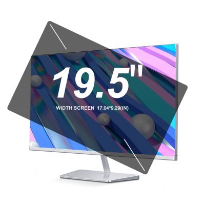 TYLGDSGS 19.5 Inch Computer Privacy Screen for Monitor,Anti Glare Film Protector Film for Data Confidentiality Suit for Desktop Computer Screen Anti Fingerprint.Two Installation Method
