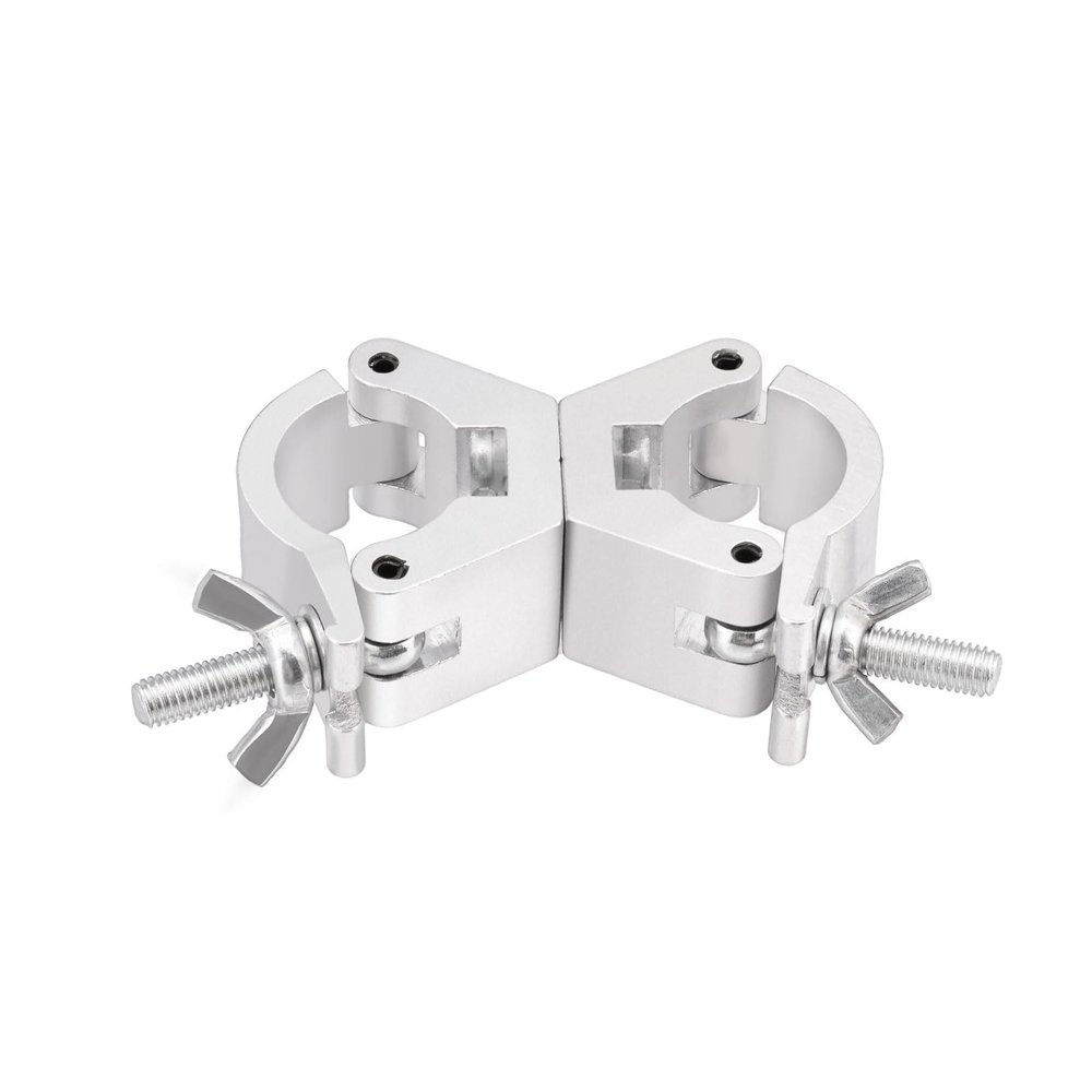 Bingfu Antenna Mount Fixed Bracket Kit - Mount Clamp Holder 220 lbs Load Capacity for Pipe Tube Satellite Dish TV Ham Radio Antennas 4G WiFi Antennae Patio Umbrella Holder Flag Pole