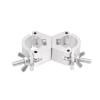 Bingfu Antenna Mount Fixed Bracket Kit - Mount Clamp Holder 220 lbs Load Capacity for Pipe Tube Satellite Dish TV Ham Radio Antennas 4G WiFi Antennae Patio Umbrella Holder Flag Pole view 1