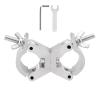 Bingfu Antenna Mount Fixed Bracket Kit - Mount Clamp Holder 220 lbs Load Capacity for Pipe Tube Satellite Dish TV Ham Radio Antennas 4G WiFi Antennae Patio Umbrella Holder Flag Pole view 3