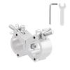 Bingfu Antenna Mount Fixed Bracket Kit - Mount Clamp Holder 220 lbs Load Capacity for Pipe Tube Satellite Dish TV Ham Radio Antennas 4G WiFi Antennae Patio Umbrella Holder Flag Pole view 4