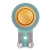 QIXIAMO 2Pcs 25.5mm 24.5mm Horn Treble Film esin Membrane Drive for Head Tweeter Voice Coil for Streaming Music or Internet ad, 70.5mm view 4