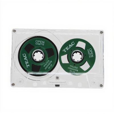 Reel to Reel Blank Cassette Tape, Normal Bias 50 Minutes Recording Tape, for Music Recording (Green)