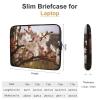 17inch Laptop Sleeve Bag Plum Tree Blossom Laptop Bag Shockproof Computer Carrying Cover Slim Briefcase Handbag view 2