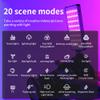 Andoer Pocket RGB Video Light 10W Portable LED Fill Light Panel 2500K-9000K Dimmable 20 Scene Lighting Effects Built-in Battery with Cold Shoe Adapter for Vlog Live Streaming Video Conference Lighting view 3