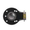 QIXIAMO 24.8 Horn Treble Film Membrane Drive for Head Tweeter Voice Coil for 2412 2412H-1 JRX112 JRX115 JRX125 JRX Speaker, 90mm, Silver view 4
