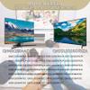 BN59-01391A TM2281E Fit for Samsung TV Remote Compatible with Samsung Frame TV Remote 2021-2024 Neo LED Smart 4K Ultra HD TV, with Bluetooth Rechargeable Solar Cell, 4 Shortcut Buttons, White view 2