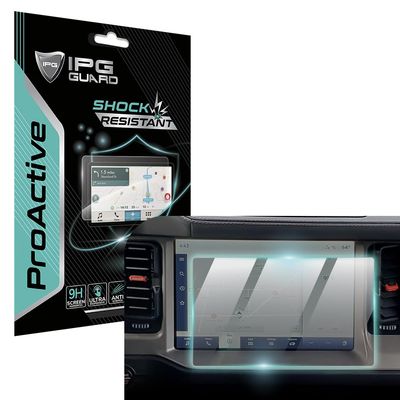 IPG ProActive Made for Ford 2021-2025 Bronco 12 Inch Navigation Display 9H Hardness Screen Protector Nano Ceramic Film Ultra Responsive High Clarity for Bronco12