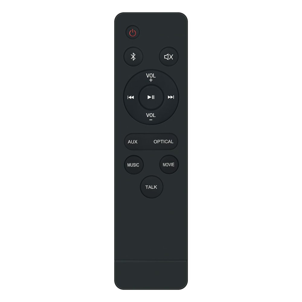 100015716 Replacement Remote Control fit for Onn Soundbar System 100020788 STV370D