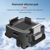 Andoer Upright Charging Base Desktop Stand Mount Quick Release Aluminum Alloy 3-in-1 Mounting Interface Replacement for DJI OSMO Pocket 3 view 4