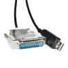 YJXFFC INDUSTRIAL USB RS232 to D-SUB 25P DB25 FEMALE/MALE ADAPTER SERIAL COMMUNICATION CABLE(3 metres,USB to DB25 MALE) view 1